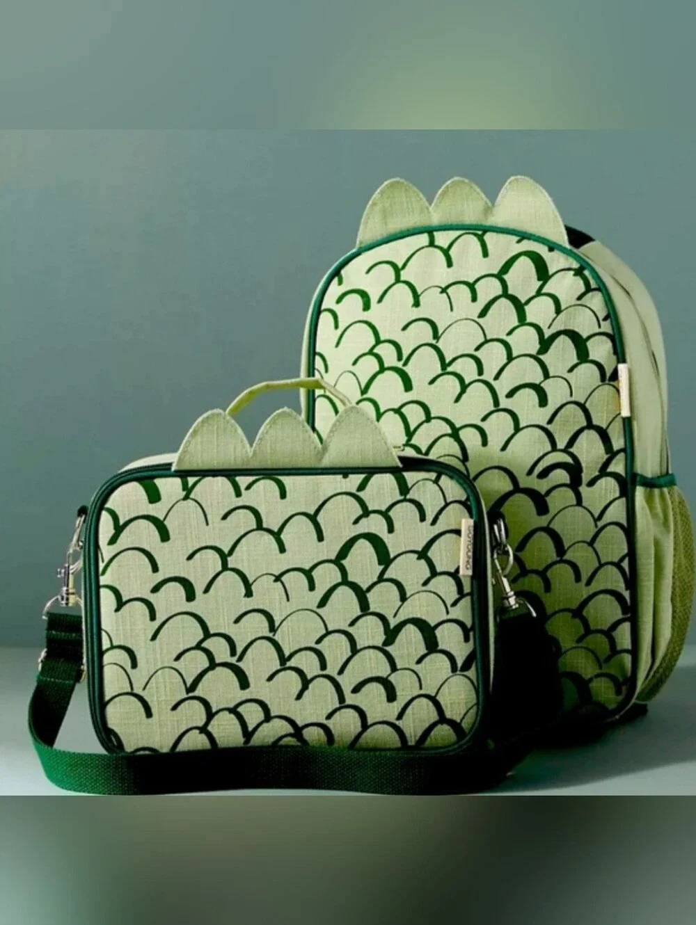 Anthropologie, SoYoung Kids Backpack In Dino Scales